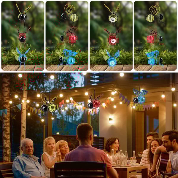 Solcelledrevet Hængende Insektlampe