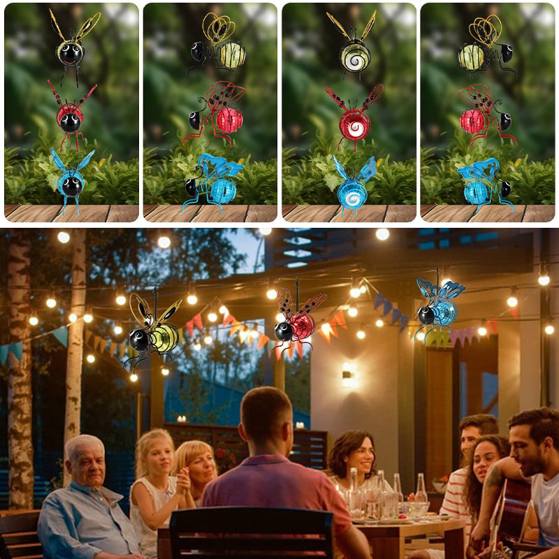 Solcelledrevet Hængende Insektlampe
