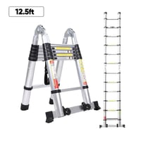 Saker Portable Collapsible Extension Ladder