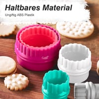 Multi-Größe Kreativer 3D Cookies Hersteller, 5- Set