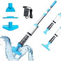 3in1Cordless Rechargeable Powerful Motor Swimming Pool Vacuum Cleaner