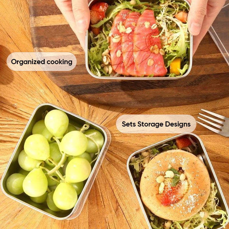 Stainless Steel Food Storage Container