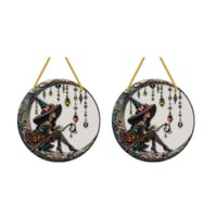 🧙‍♀️Beautiful Witch - Personalized Witch Window Hanging Suncatcher Ornament