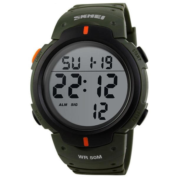 Bluetooth Schrittzähler Digital Smartuhr für Männer