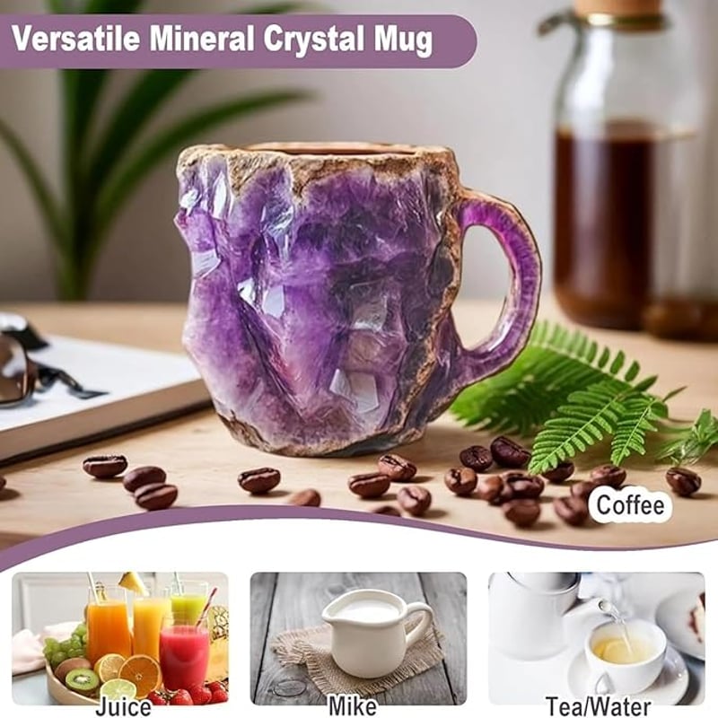 Klyzor Mineral Crystal Coffee Mugs