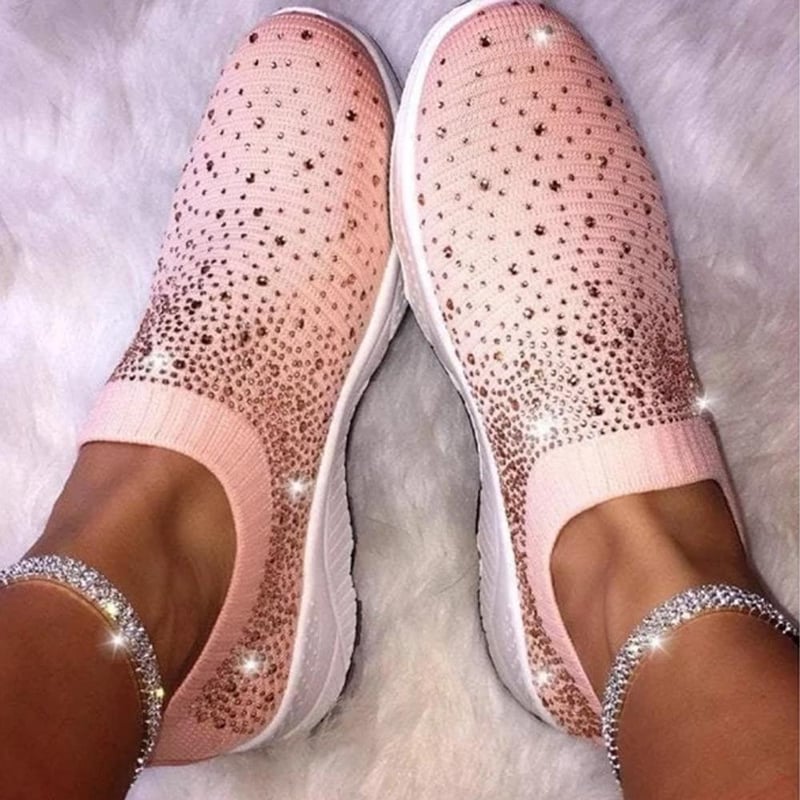 kristallen sneakers