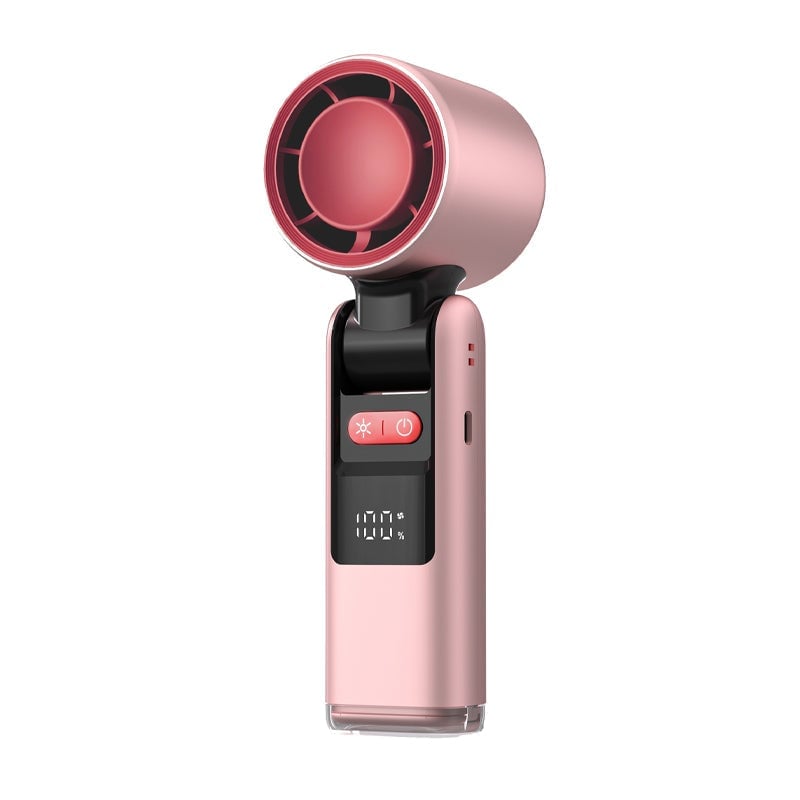 Mini ventilateur turbo pliable portable haute vitesse rechargeable par USB
