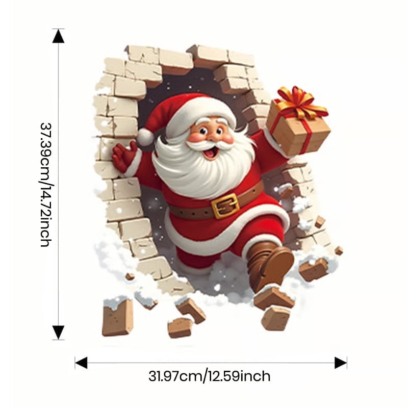 🎅Santa Claus Wall Sticker Set