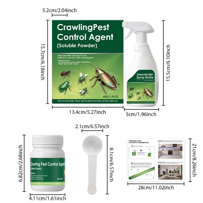 Crawling Insect Pest Control Kit