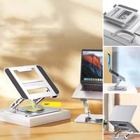 Laptop Stand Aluminum Alloy 360 Degree Rotating Bracket