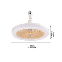 Lampe Ventilateur LED d'Aromathérapie 2-en-1