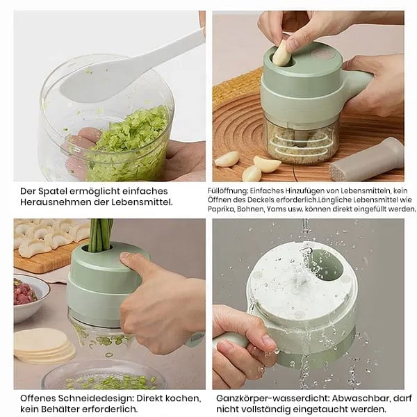 Saker kabelloser Gemüseschneider