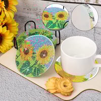 DIY Diamond Painting Coasters