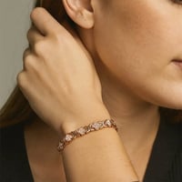 Claris™ Flower Copper Bracelet