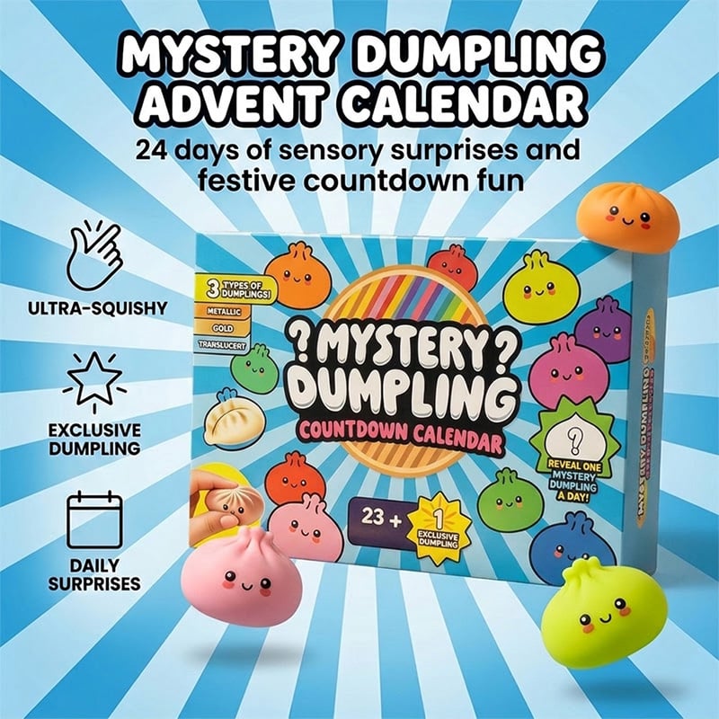 Dumpling Squishies Advent Calendar