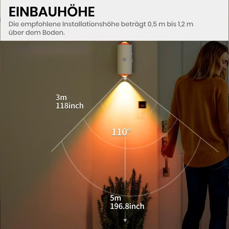 Magnetisches RGB-Sensorlicht