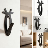 Deer Iron Wall Hook Decor