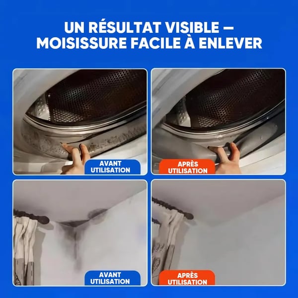 Spray Nettoyant Mural Anti-Moisissure à Action Rapide