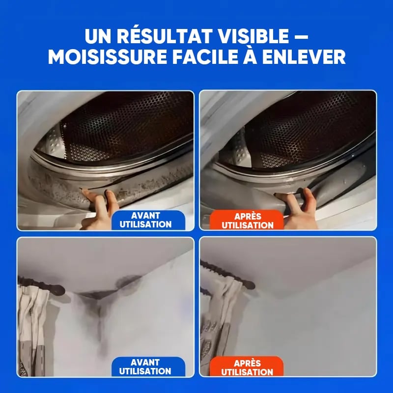 Spray Nettoyant Mural Anti-Moisissure à Action Rapide
