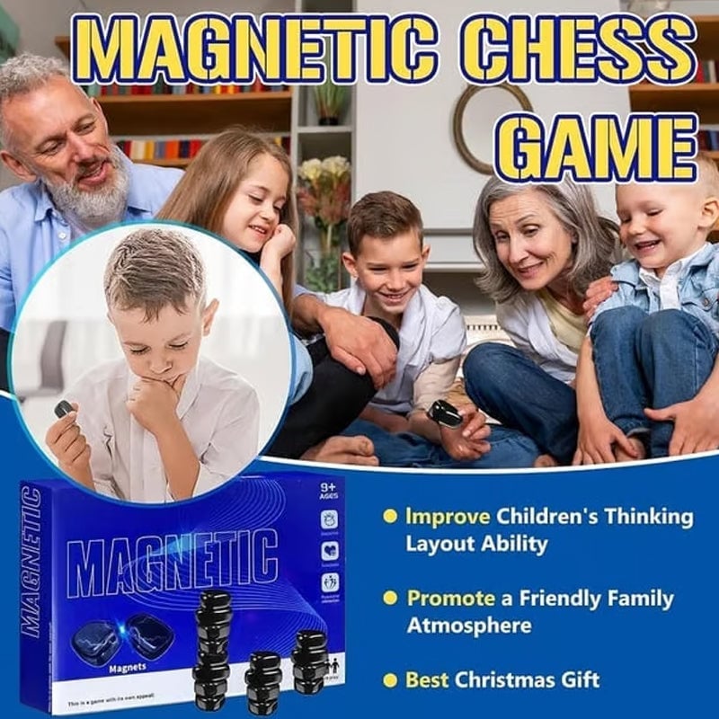 Sakerplus Christmas Magnetic Chess Game
