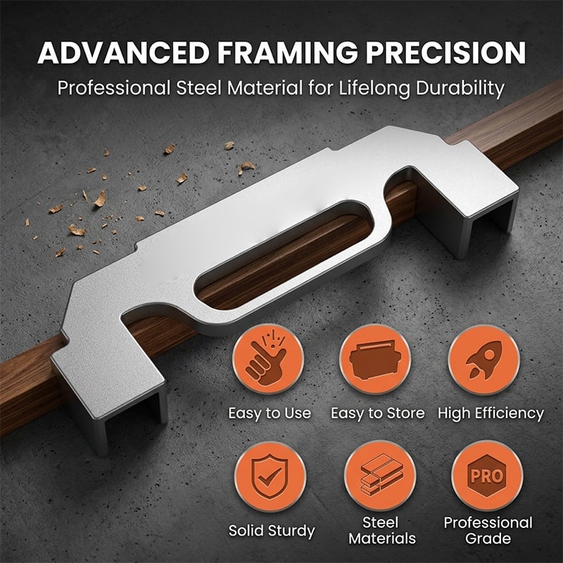 Precision Aluminum Stud Framing Tool