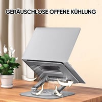 💻Drehbare Laptophalterung aus Aluminiumlegierung