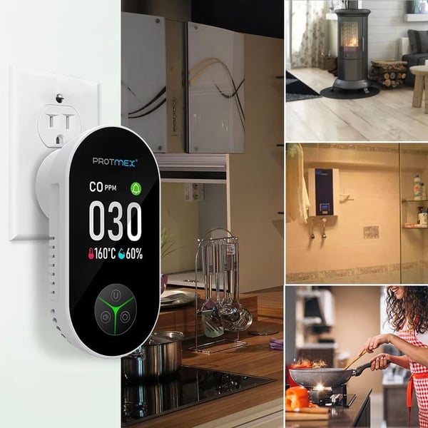 Co Temperature and Humidity Monitoring Alarm