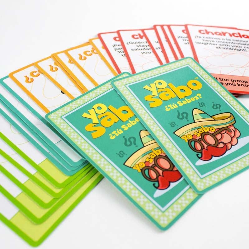 Family Friendly Bilingual Card Game