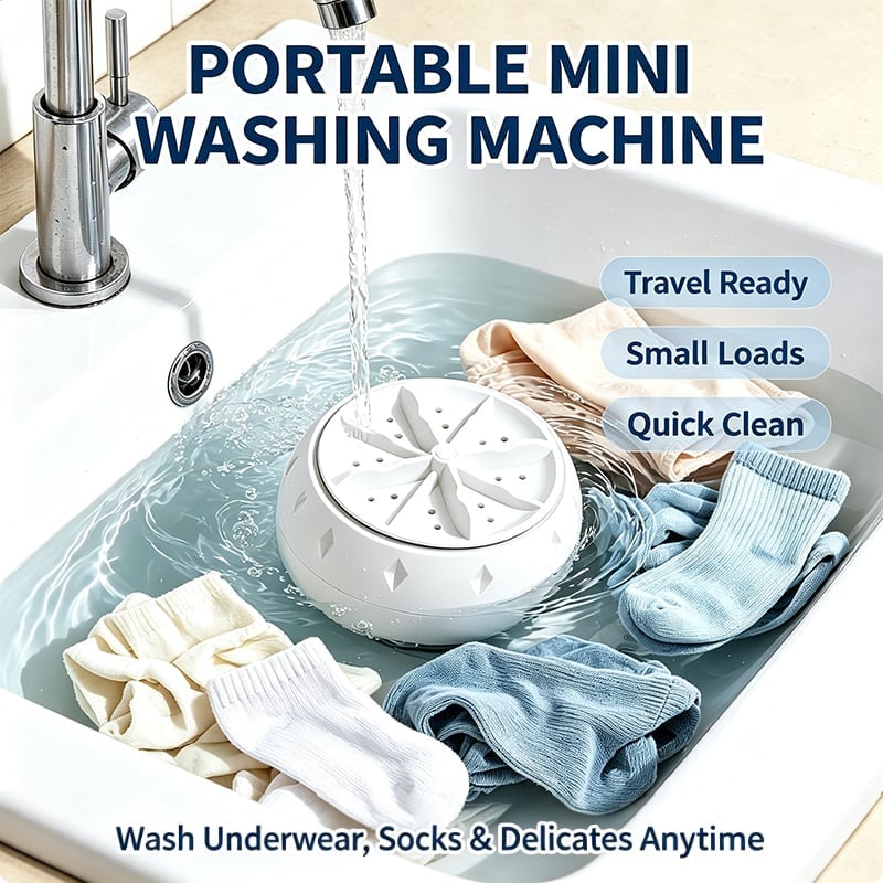 USB Mini Turbine Washer