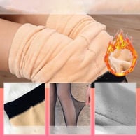 Sexede fleeceforede leggings til vinteren