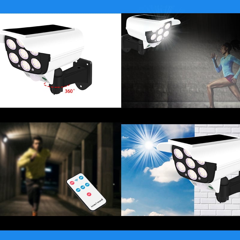 Solar Security Deterrent Light