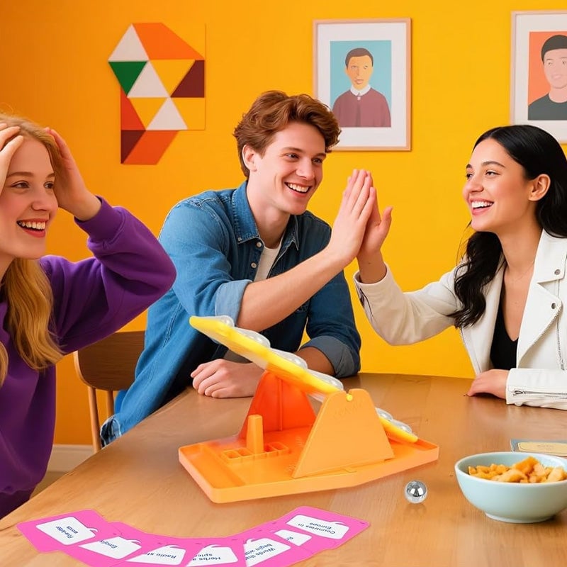 Seesaw Card Party Game Tabletop Toy