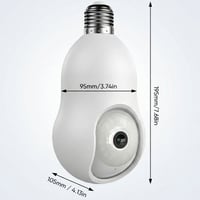 Smart Light Bulb Security Camera