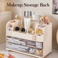 Desktop Makeup Organizer with Drawers