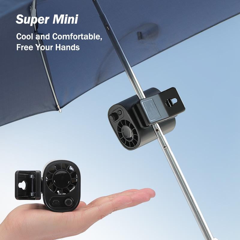 Outdoor clip waist fan