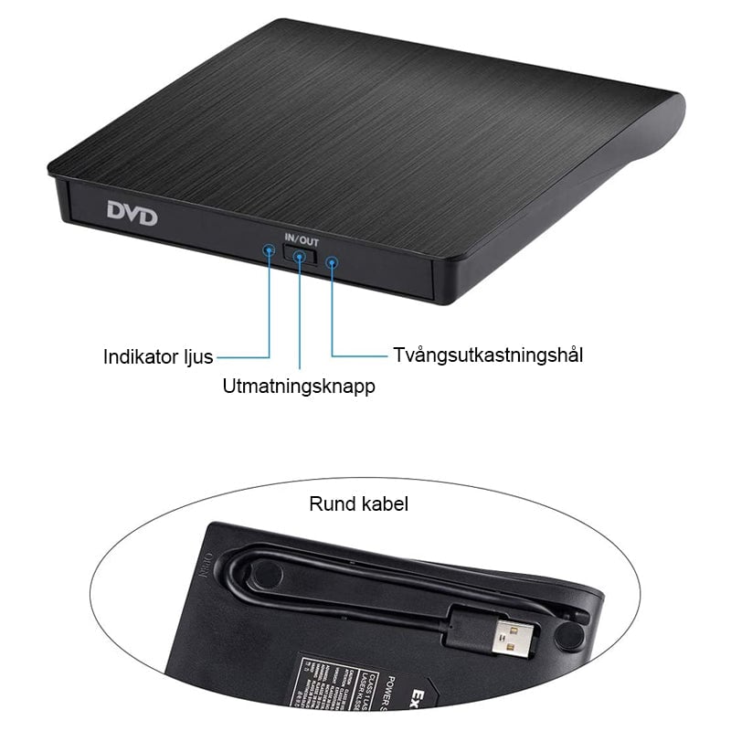 Extern USB CD-enhet