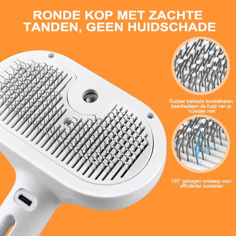 Sunnook 3-in-1 Spray Kattenborstel