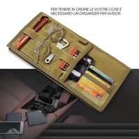 Organizzatore tattico per alette parasole da auto