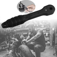 Dual-Head Ratchet Drill Chuck Wrench