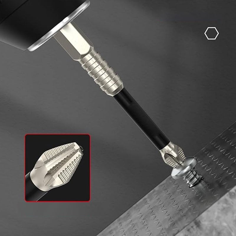 Sakerplus High-Magnetic Screwdriver Drill Bit Set