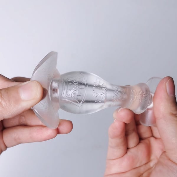 Arrêt de porte anti-collision en silicone transparent