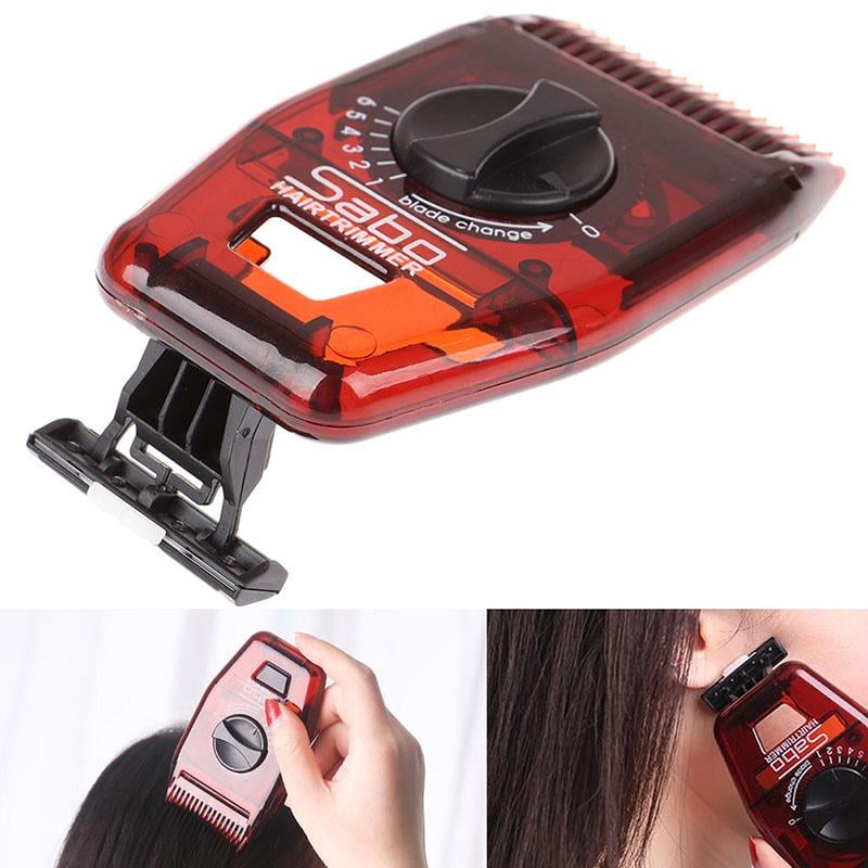 Multifunctional manual hair trimmer