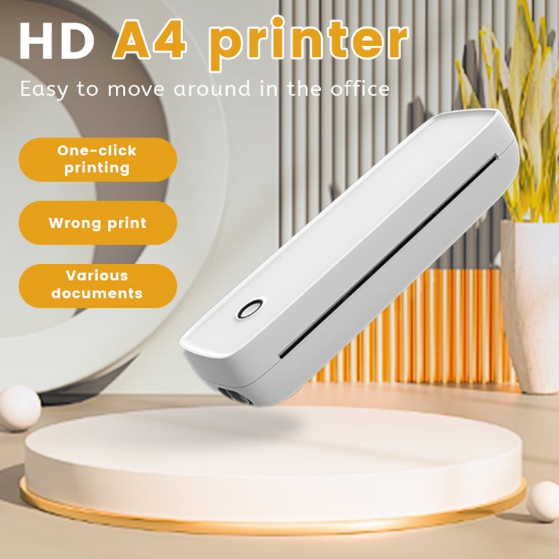Portable Wireless Bluetooth Thermal Printer Free Shipping