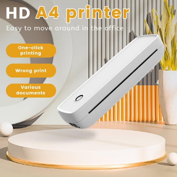 Portable Wireless Bluetooth Thermal Printer Free Shipping