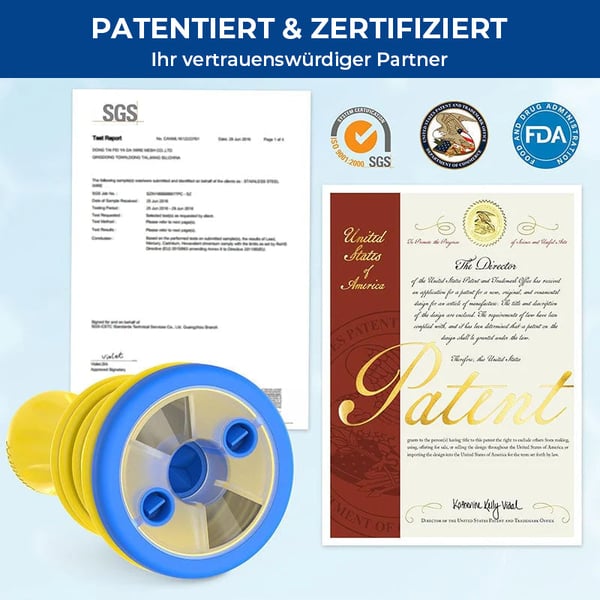 Vitalkapazitätstrainer + Erstickungsschutz