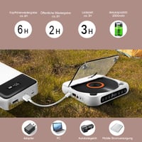 Tragbarer CD-Player mit Bluetooth-Kompatibilität