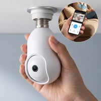 Smart Light Bulb Security Camera