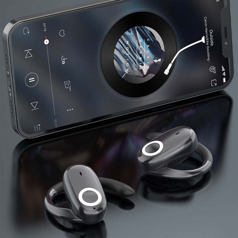Trådlös Örehängande Bluetooth Hörlurar