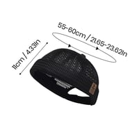 Lightweight Breathable Mesh Brimless Cap