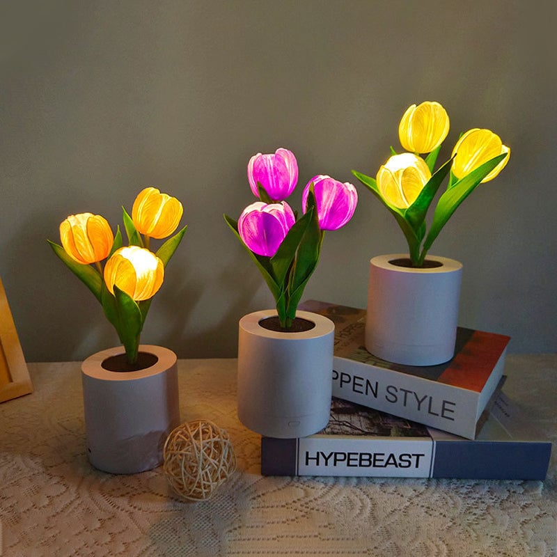 Veilleuse LED Tulip Design